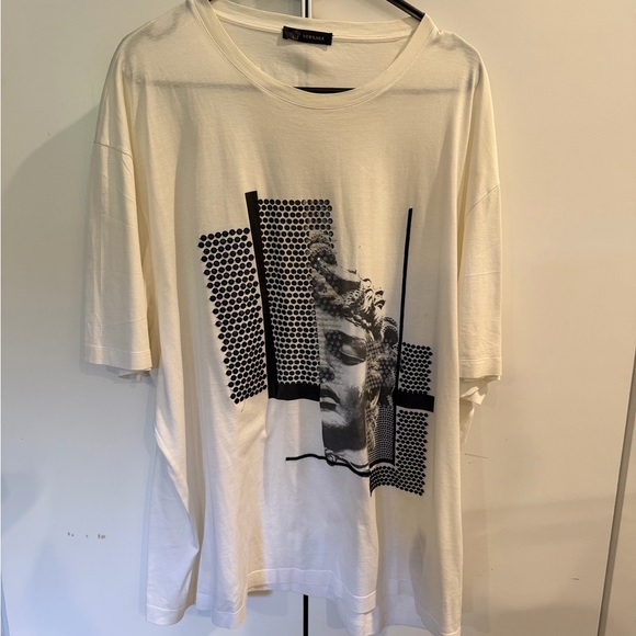 Versace Other - Versace Cream Graphic Men's T-Shirt